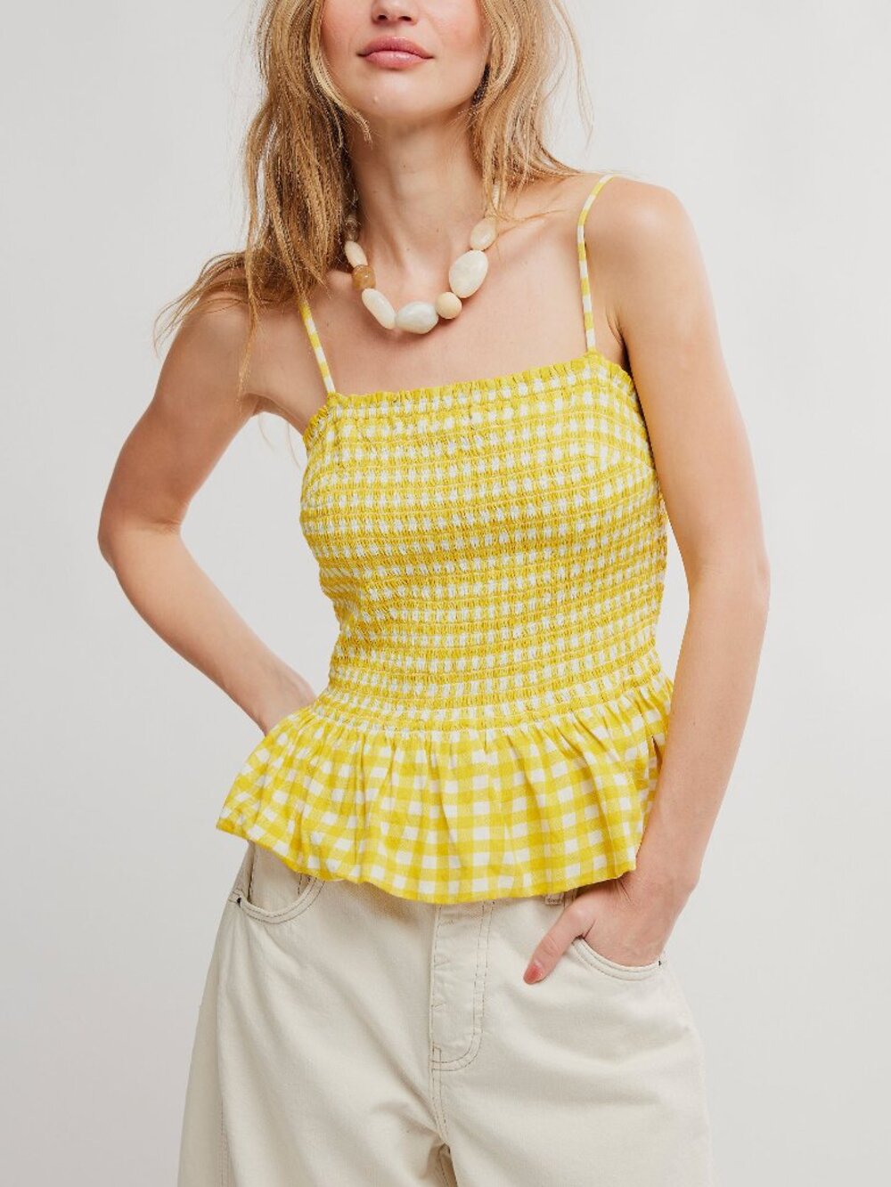 FREE PEOPLE Sundance Tank / Dandelion Combo